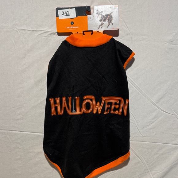Dog Halloween Costume - Black and Orange - Picture 1 of 5